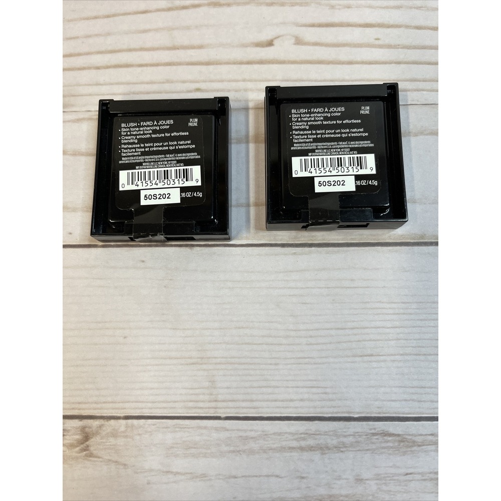 Lot of 2 Maybelline Fit Me Blush - #45 Plum NEW Sealed - Picture 2 of 3